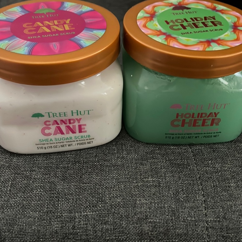Tree Hut holiday‎ bundle holiday cheer & candy cane Sugar Scrub - Rare